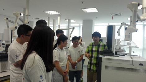 理学院美丽中国实践团走进无锡市环境监测中心