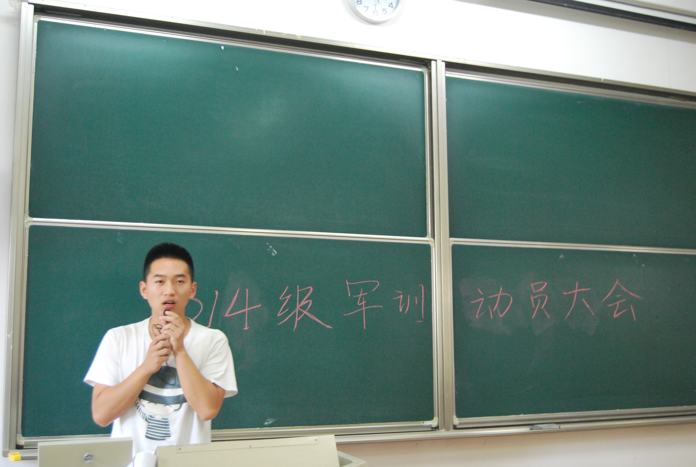 我院顺利召开2015年军训动员大会
